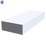 Plano rectangular macizo